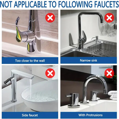 The AquaShield™ | Silicone Sink Splash Guard Mat