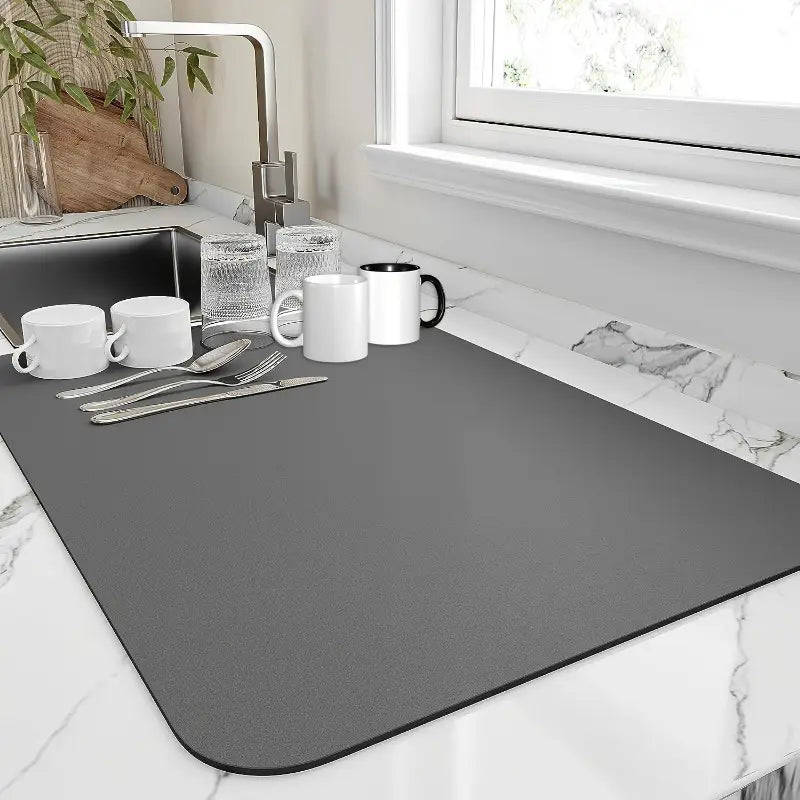 The DrySpace™ | Super Absorbent Dish Drying Pad