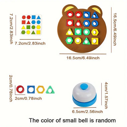 BearMinds™ | Bear-Shaped Matching Game for Kids