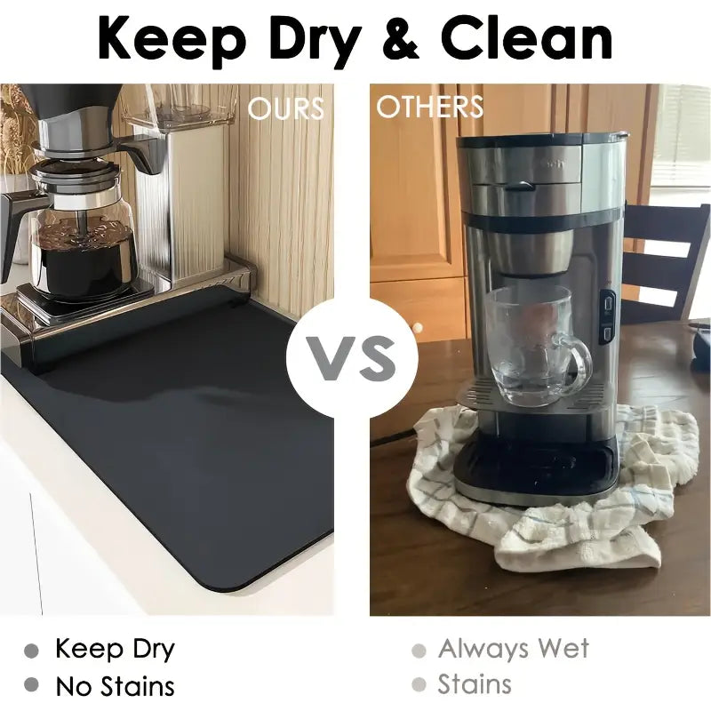 The DrySpace™ | Super Absorbent Dish Drying Pad