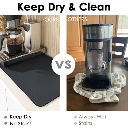 The DrySpace™ | Super Absorbent Dish Drying Pad