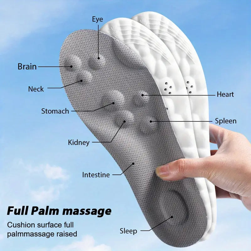 The CushionX™ | 4D Memory Foam Comfort Insoles