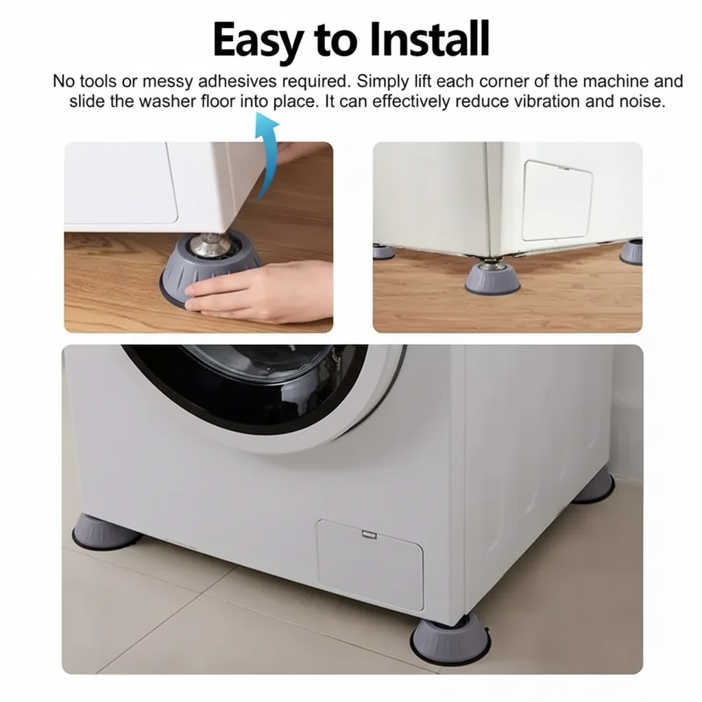 The StillPad™ | Anti-Vibration Washing Machine Pads