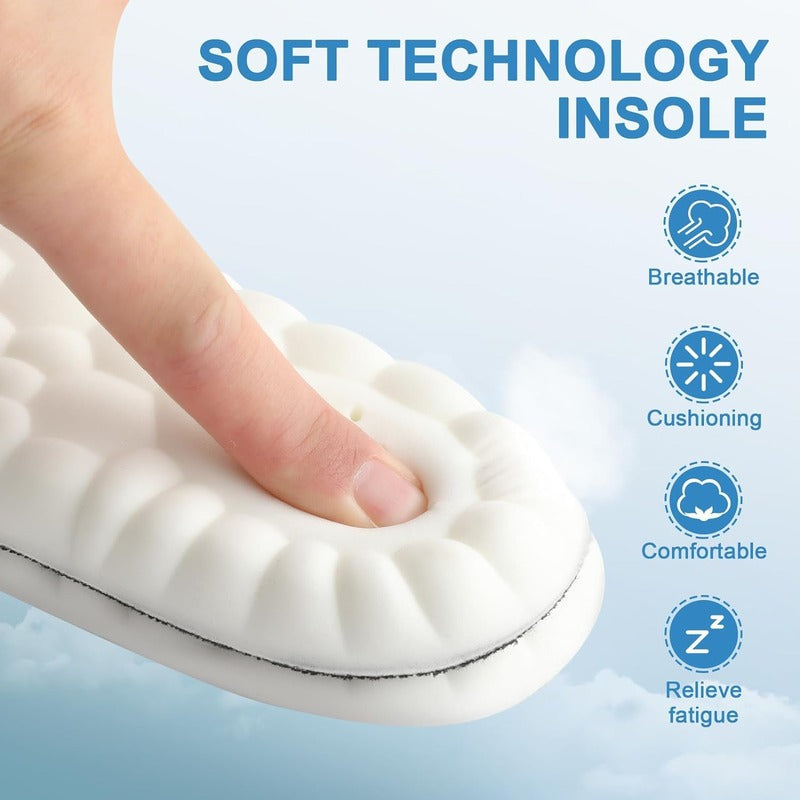 The CushionX™ | 4D Memory Foam Comfort Insoles